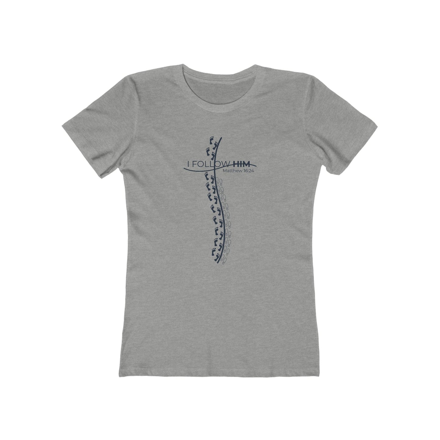 Women’s “I Follow Him” Journey Tee – Faith in Motion