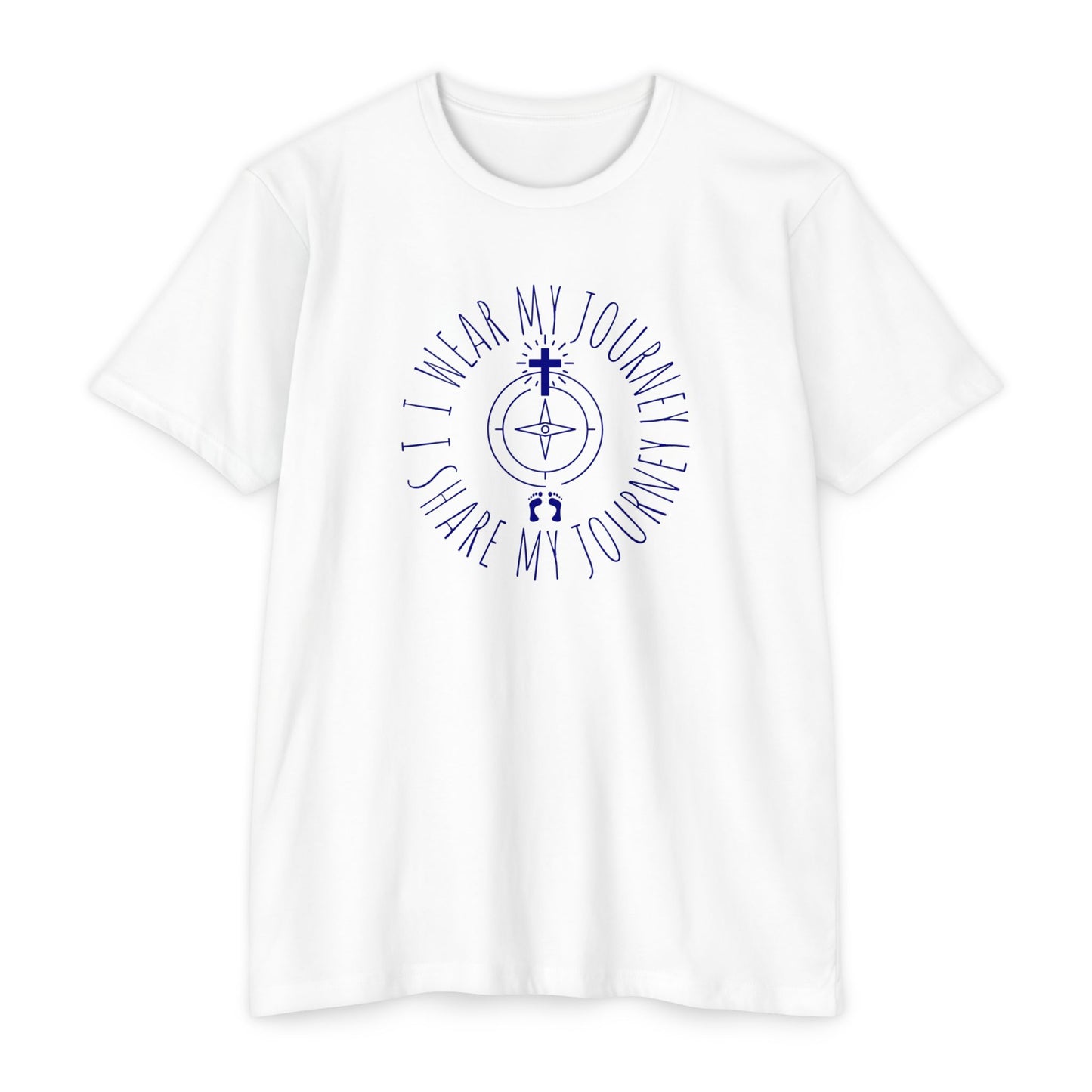Wear My Journey – Men’s/Unisex Faith Statement Tee – Comfortable and Stylish, Casual Wear, Christian Apparel, Great for Gifts and Celebrations