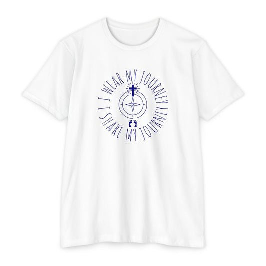 Wear My Journey – Men’s/Unisex Faith Statement Tee – Comfortable and Stylish, Casual Wear, Christian Apparel, Great for Gifts and Celebrations