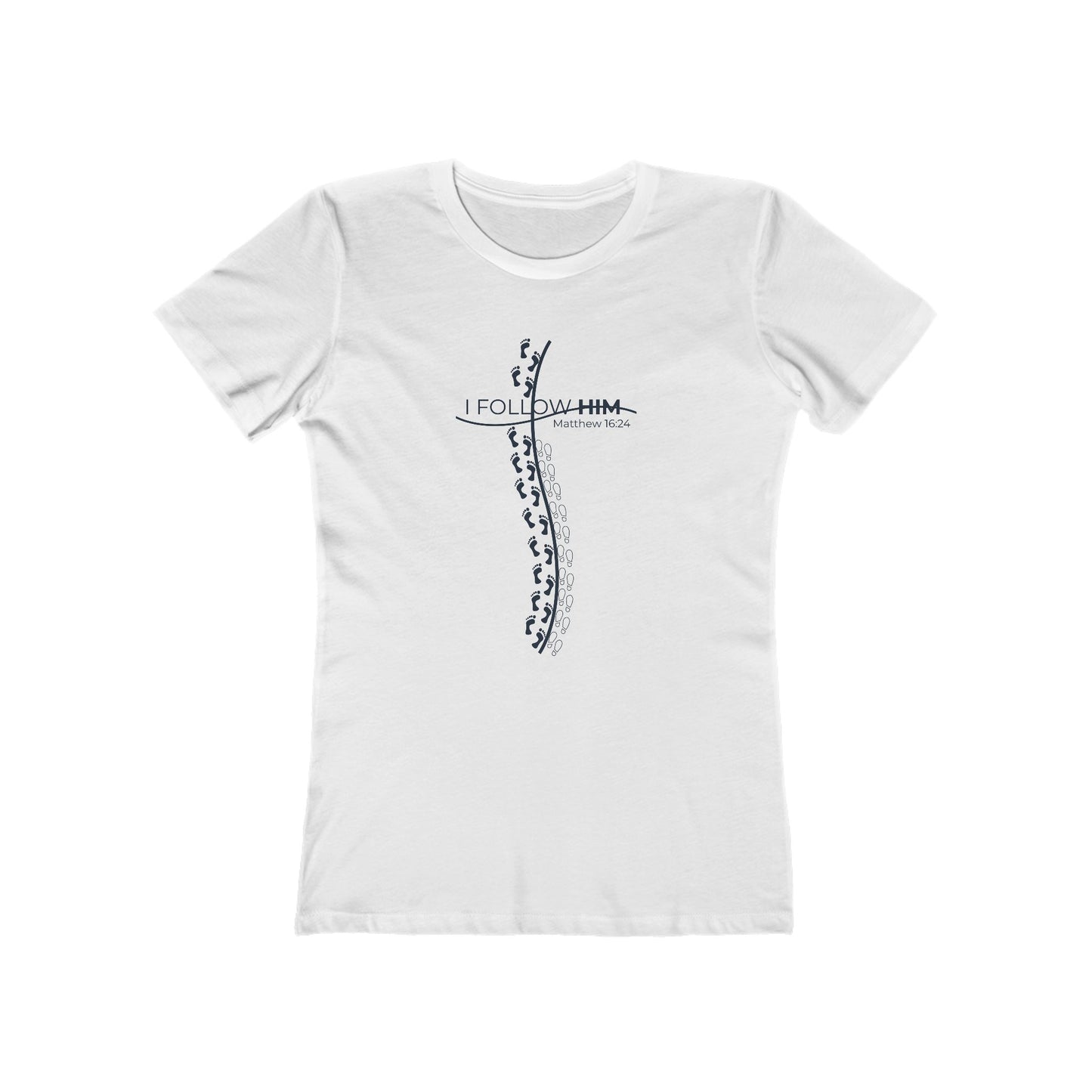 Women’s “I Follow Him” Journey Tee – Faith in Motion