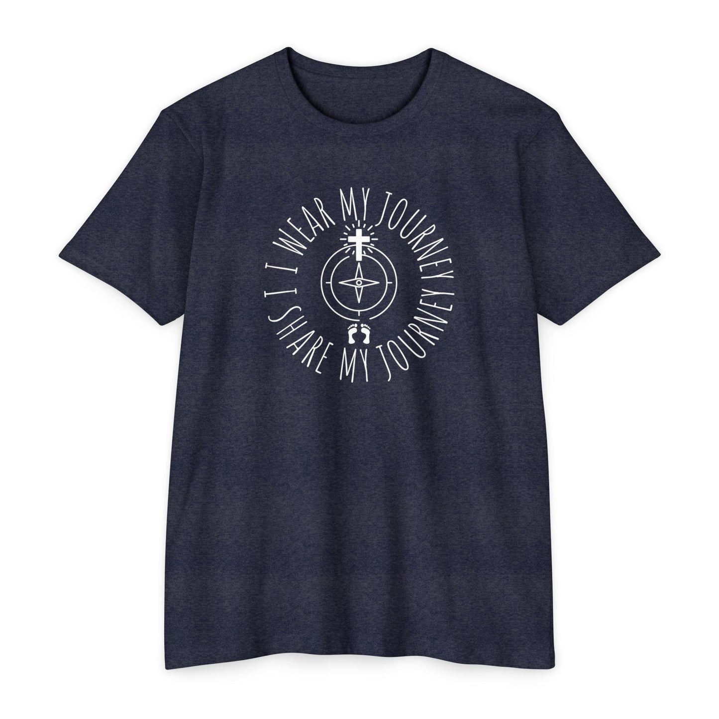 Wear My Journey – Men’s/Unisex Faith Statement Tee – Comfortable and Stylish, Casual Wear, Christian Apparel, Great for Gifts and Celebrations