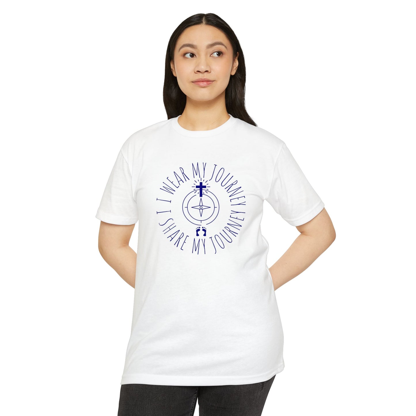 Wear My Journey – Men’s/Unisex Faith Statement Tee – Comfortable and Stylish, Casual Wear, Christian Apparel, Great for Gifts and Celebrations
