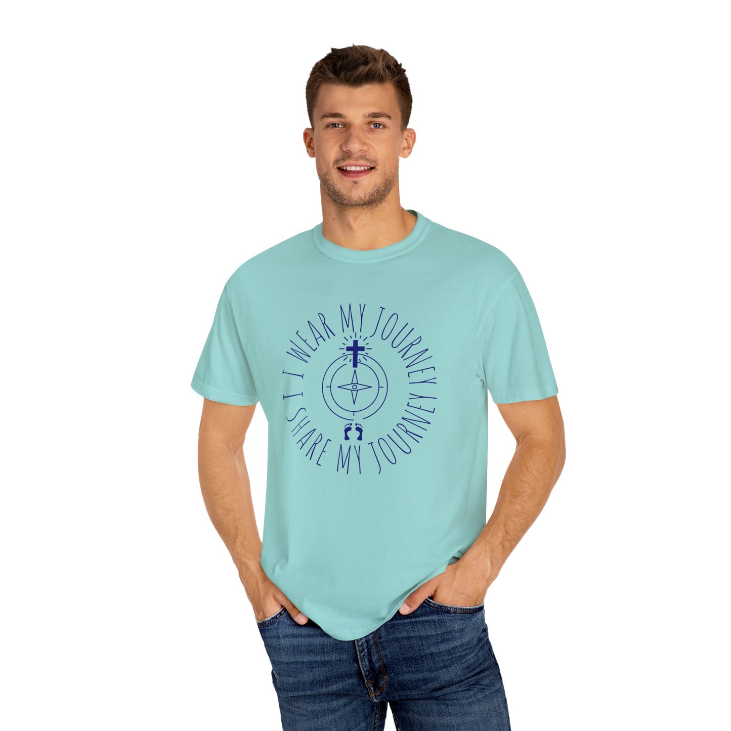 "Share My Journey" Unisex Tee – Purpose in Every Step