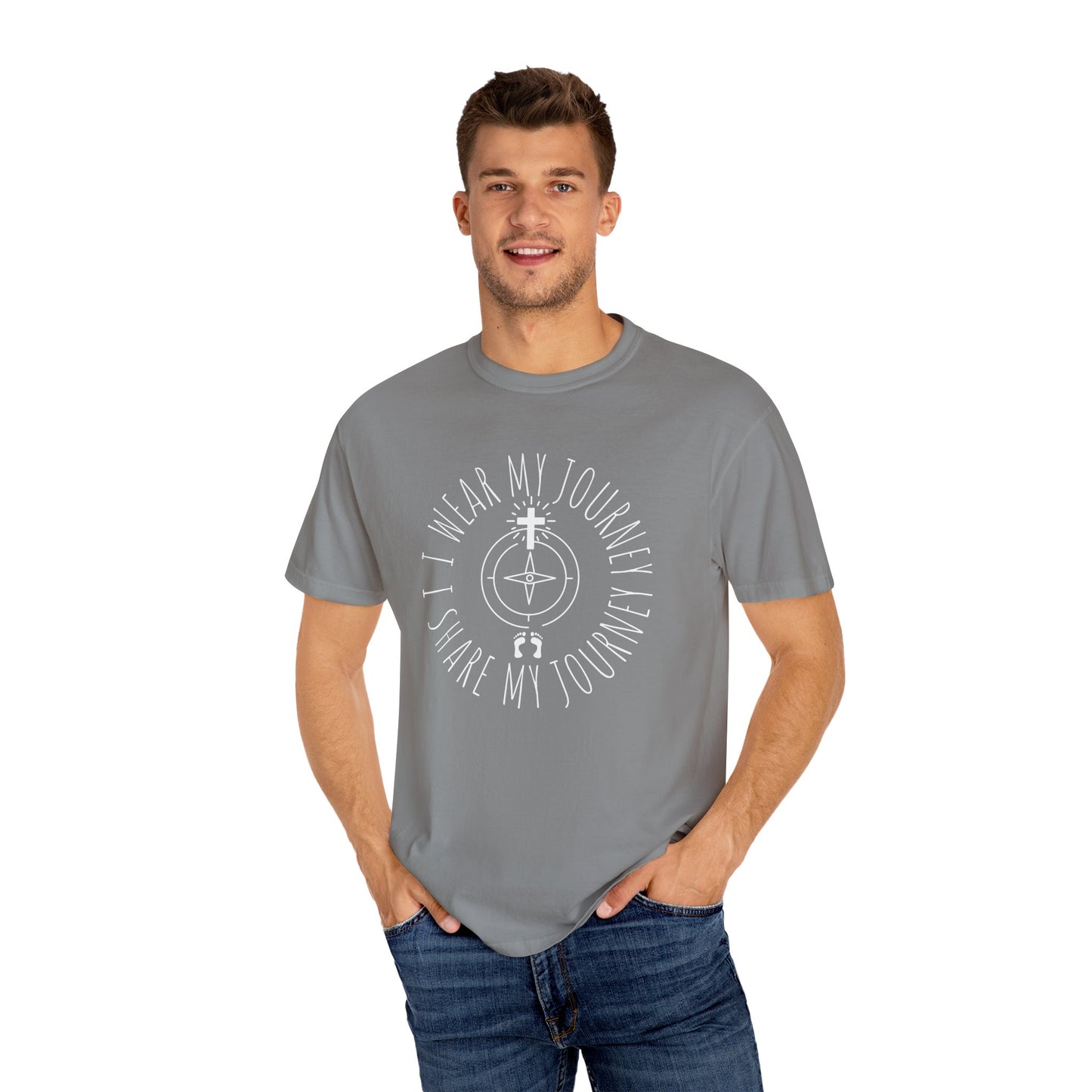 "Share My Journey" Unisex Tee – Purpose in Every Step