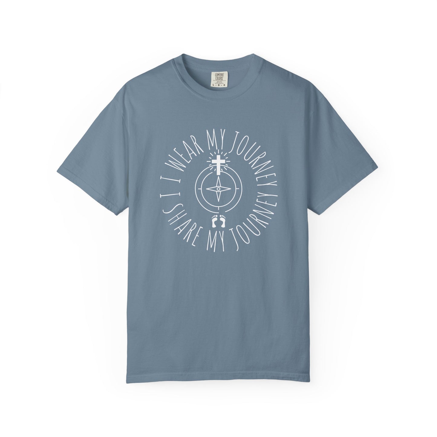 "Share My Journey" Unisex Tee – Purpose in Every Step