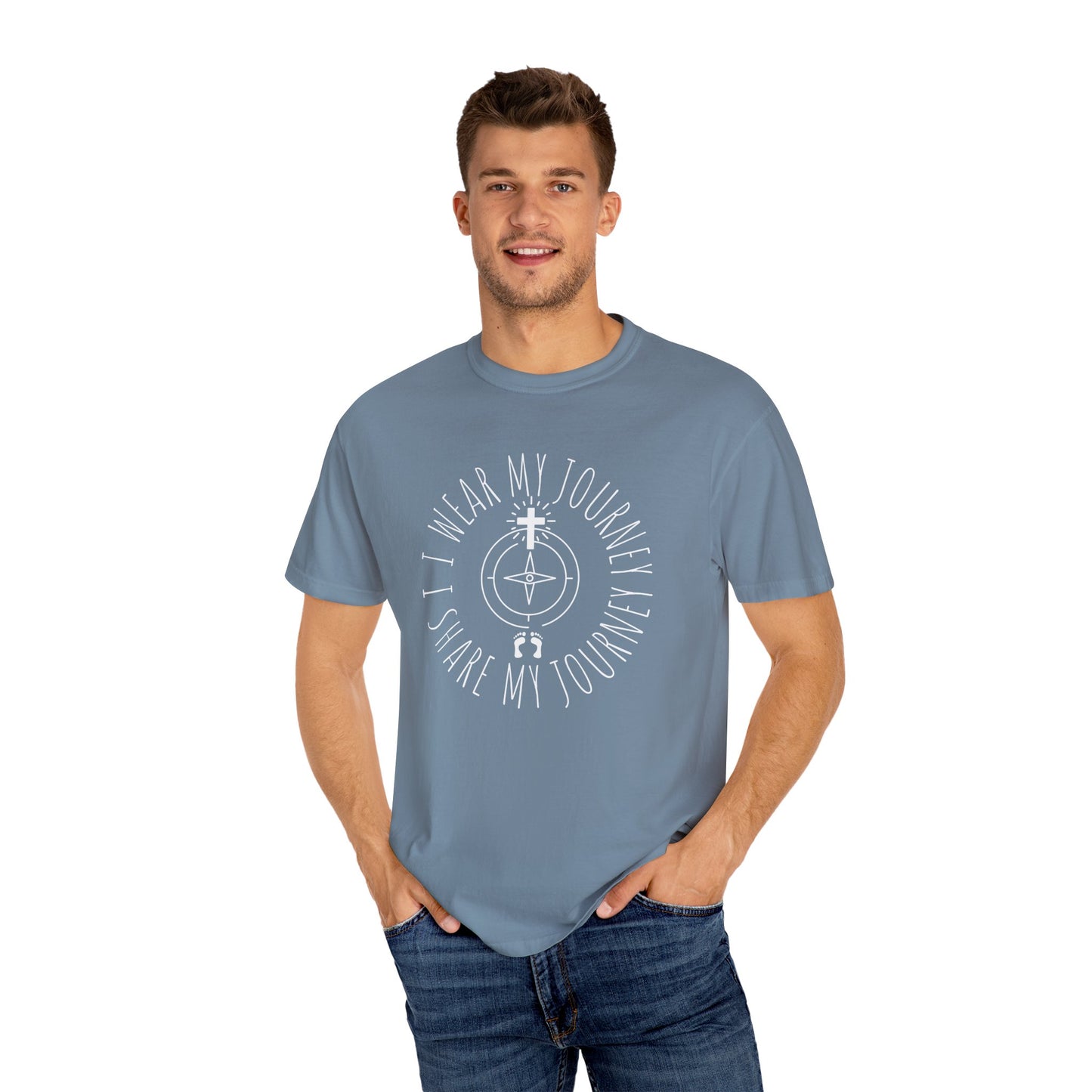 "Share My Journey" Unisex Tee – Purpose in Every Step