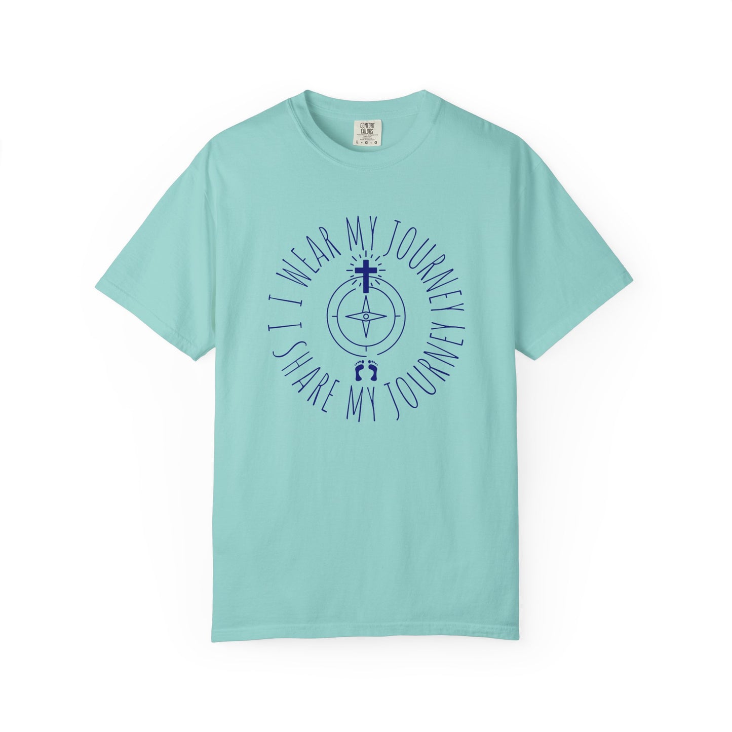 "Share My Journey" Unisex Tee – Purpose in Every Step