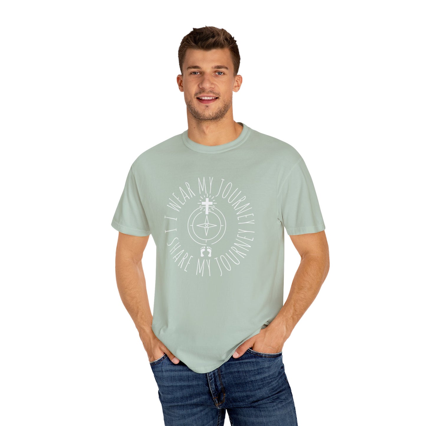 "Share My Journey" Unisex Tee – Purpose in Every Step