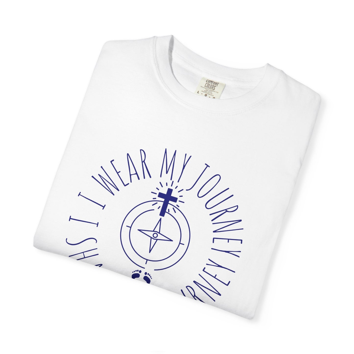 "Share My Journey" Unisex Tee – Purpose in Every Step