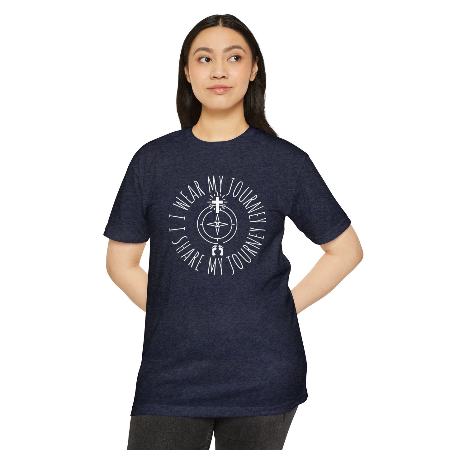 Wear My Journey – Men’s/Unisex Faith Statement Tee – Comfortable and Stylish, Casual Wear, Christian Apparel, Great for Gifts and Celebrations