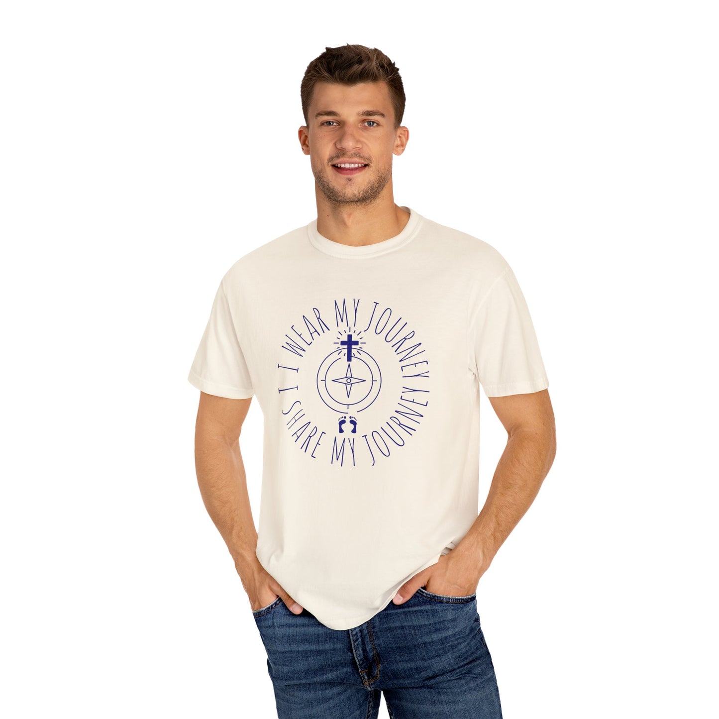 "Share My Journey" Unisex Tee – Purpose in Every Step