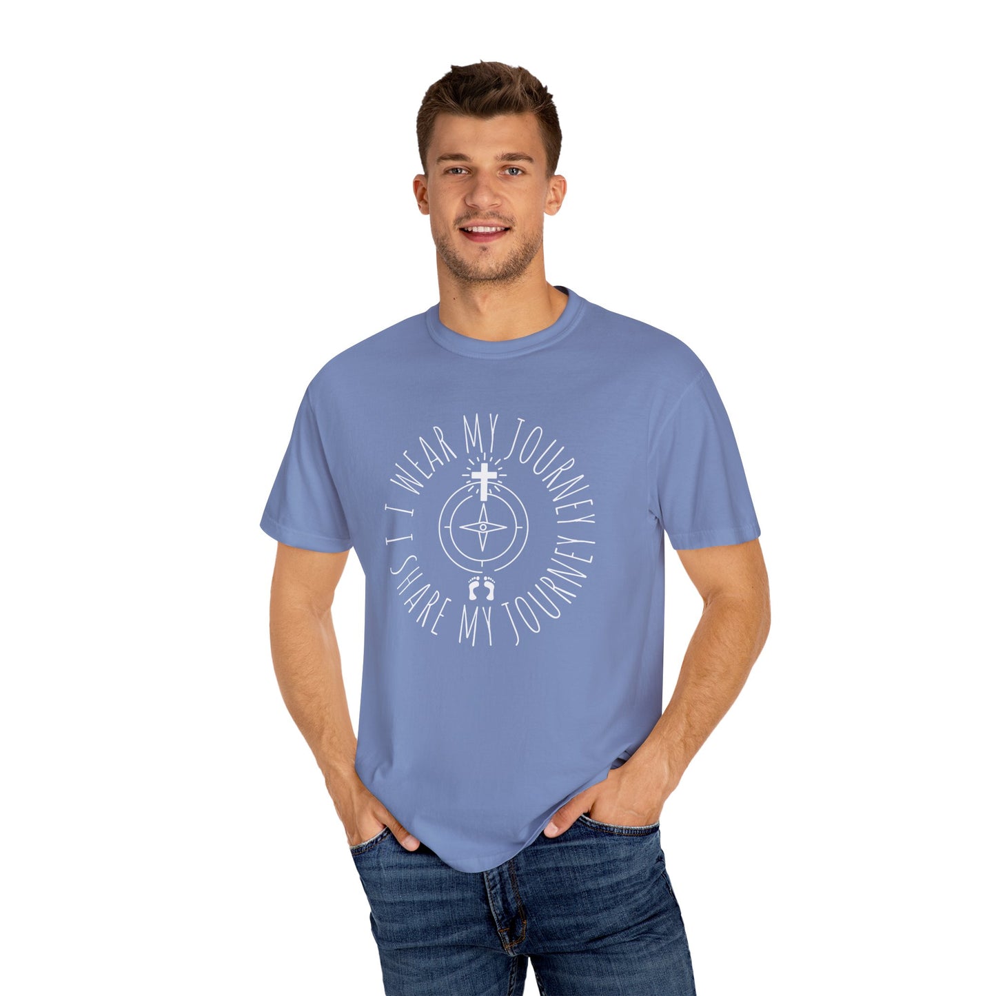 "Share My Journey" Unisex Tee – Purpose in Every Step