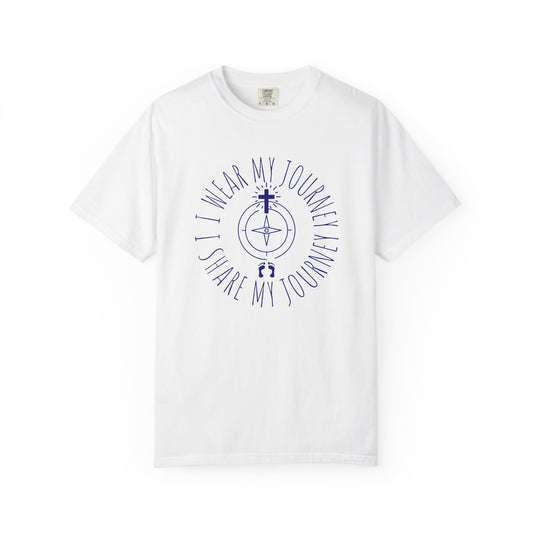 "Share My Journey" Unisex Tee – Purpose in Every Step
