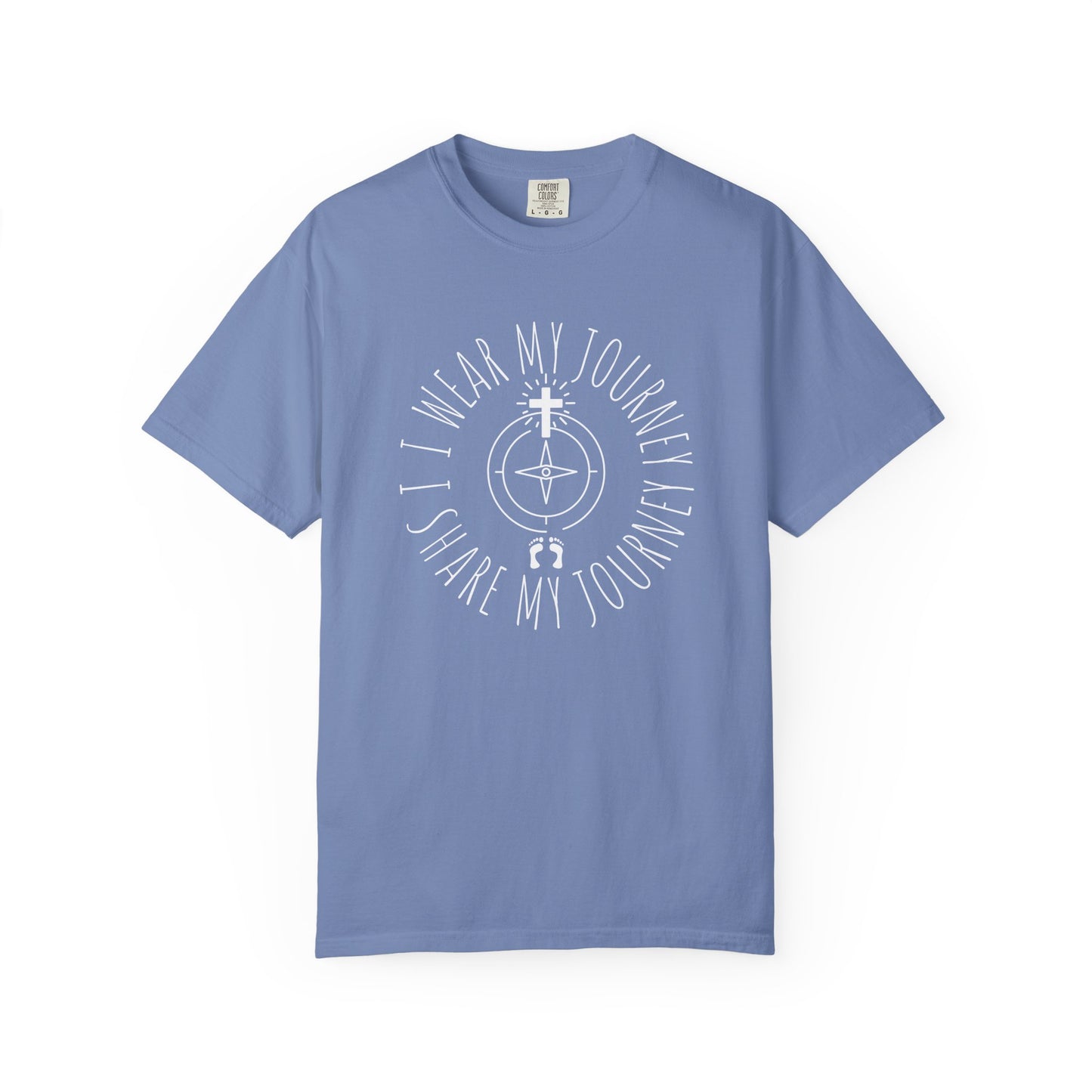 "Share My Journey" Unisex Tee – Purpose in Every Step