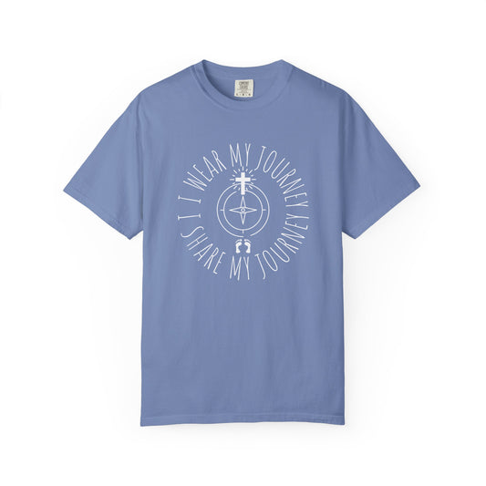 "Share My Journey" Unisex Tee – Purpose in Every Step