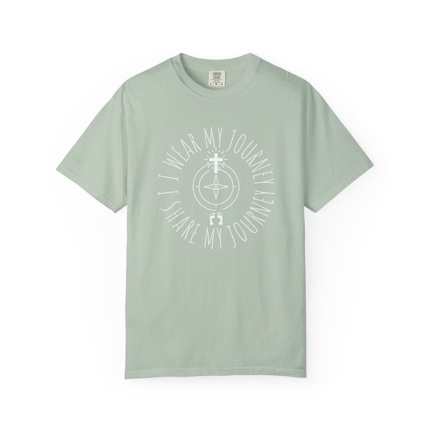 "Share My Journey" Unisex Tee – Purpose in Every Step