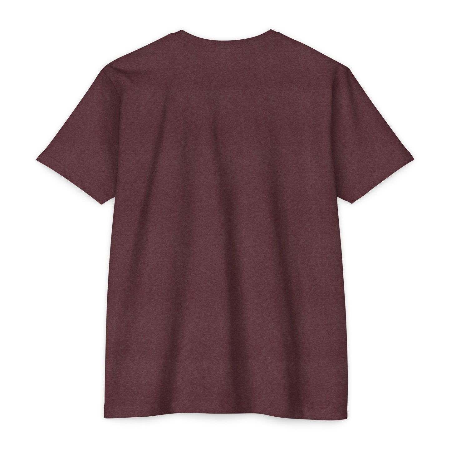 "I Follow Him" Unisex CVC Crew Tee – Faith in Motion Unisex - Comfortable and Stylish, Casual Wear, Christian Apparel, Great for Gifts and Celebrations