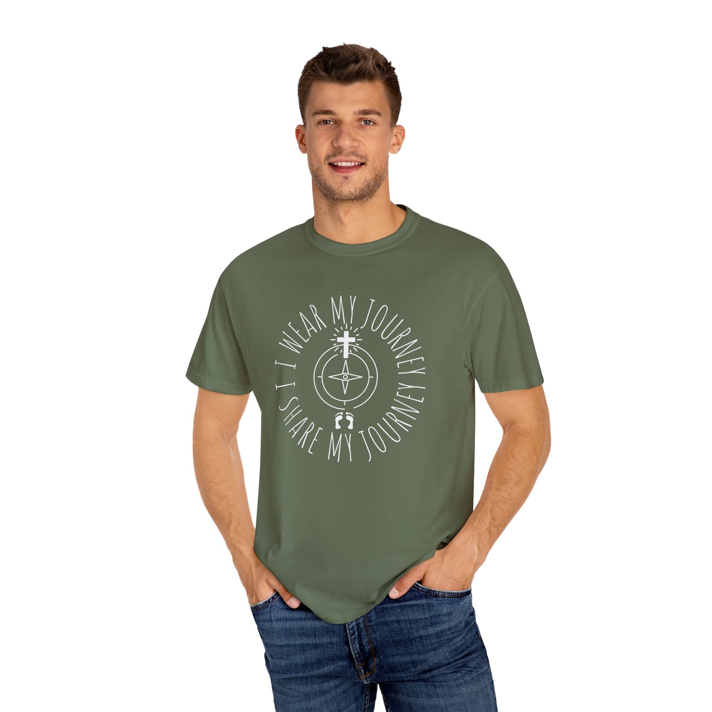 "Share My Journey" Unisex Tee – Purpose in Every Step