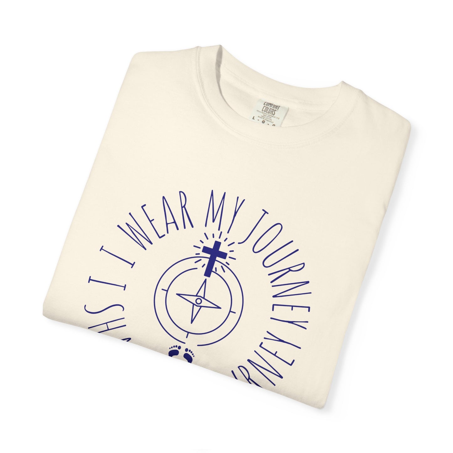 "Share My Journey" Unisex Tee – Purpose in Every Step