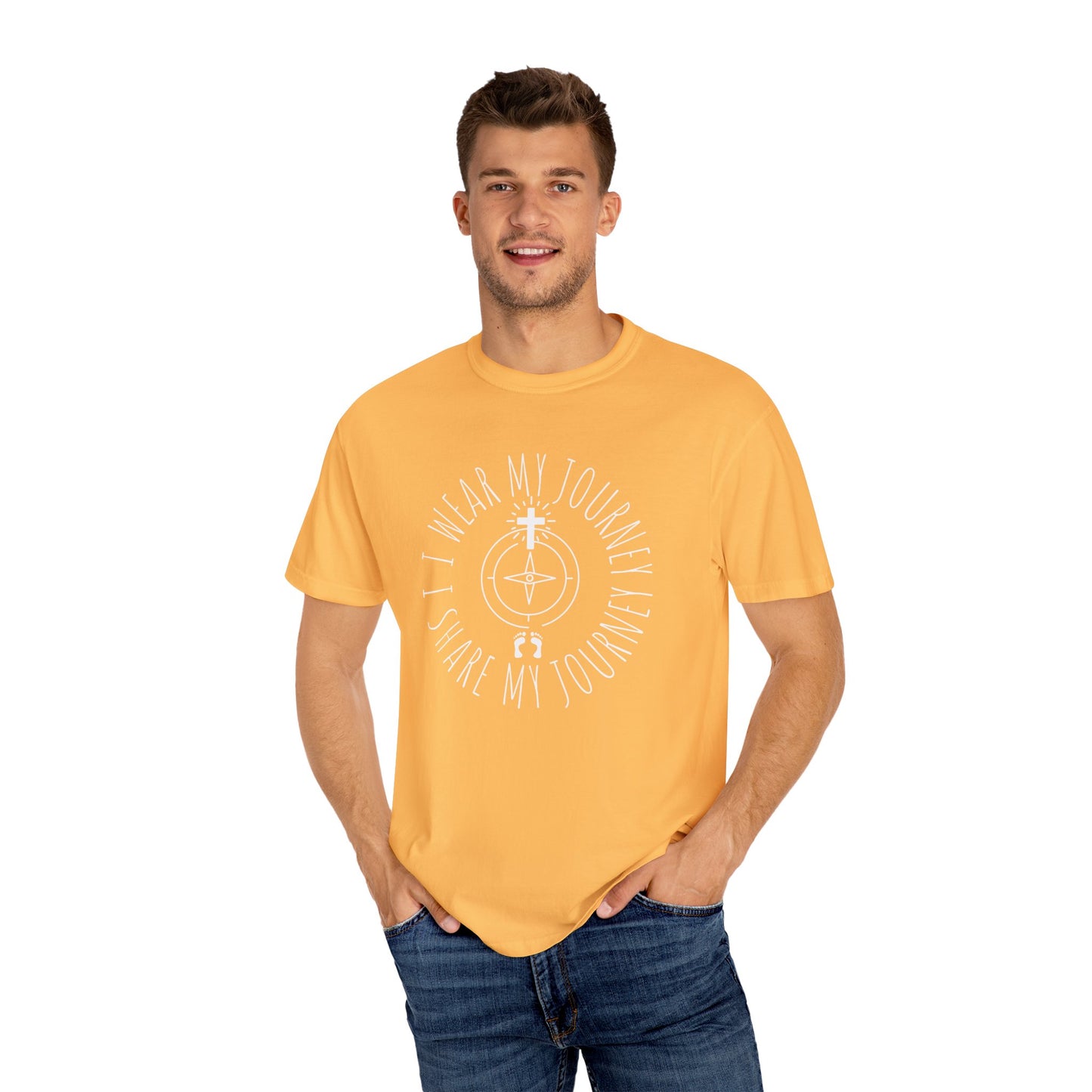 "Share My Journey" Unisex Tee – Purpose in Every Step