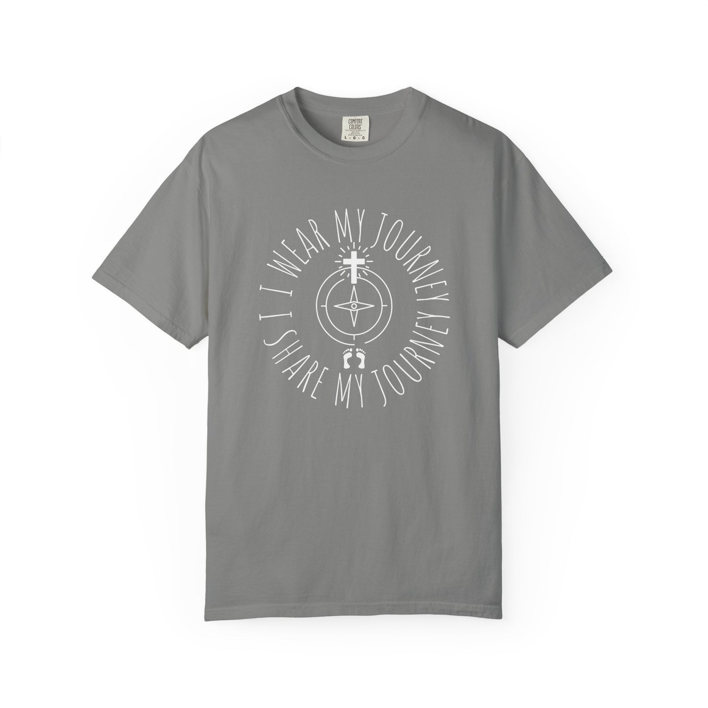 "Share My Journey" Unisex Tee – Purpose in Every Step