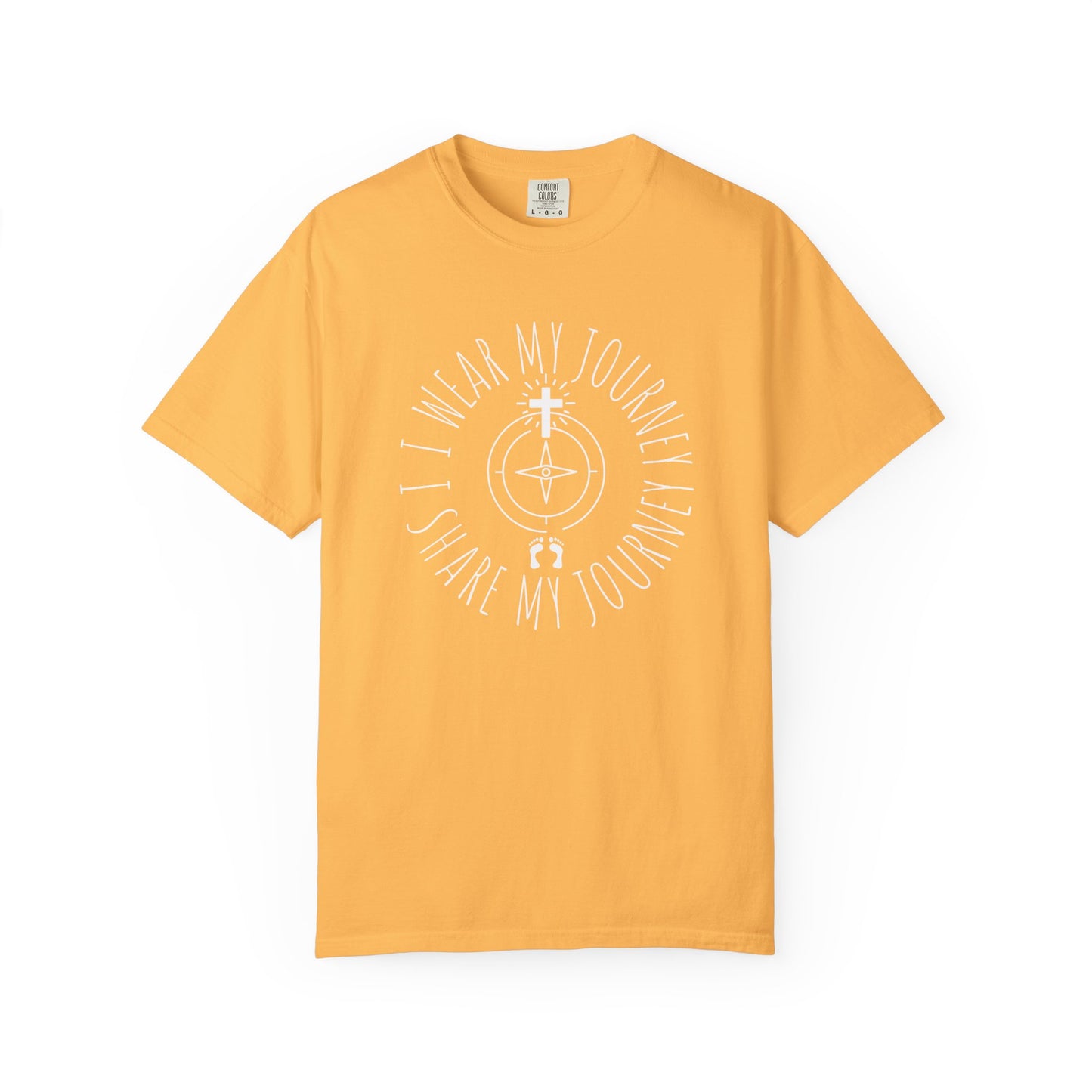 "Share My Journey" Unisex Tee – Purpose in Every Step