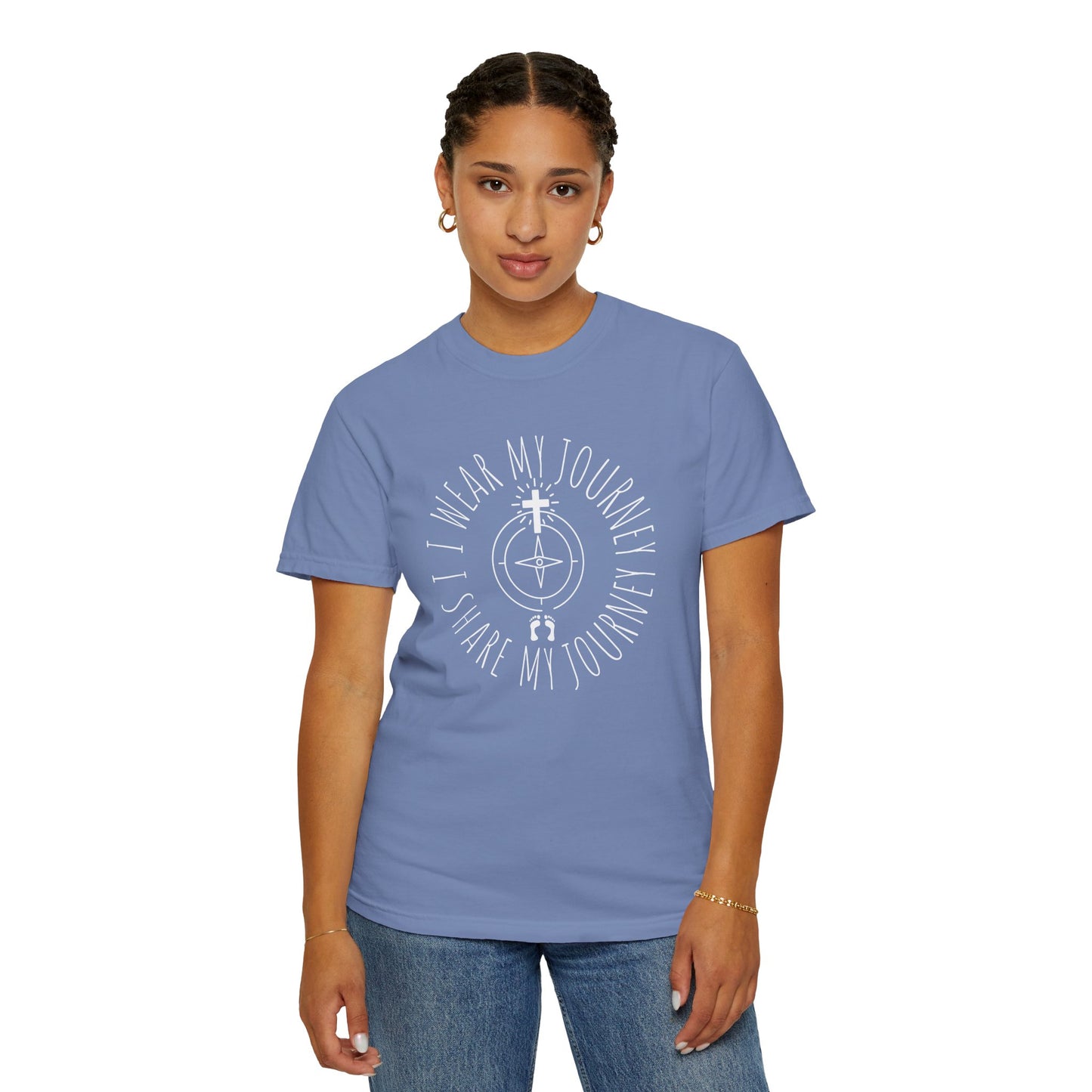 "Share My Journey" Unisex Tee – Purpose in Every Step