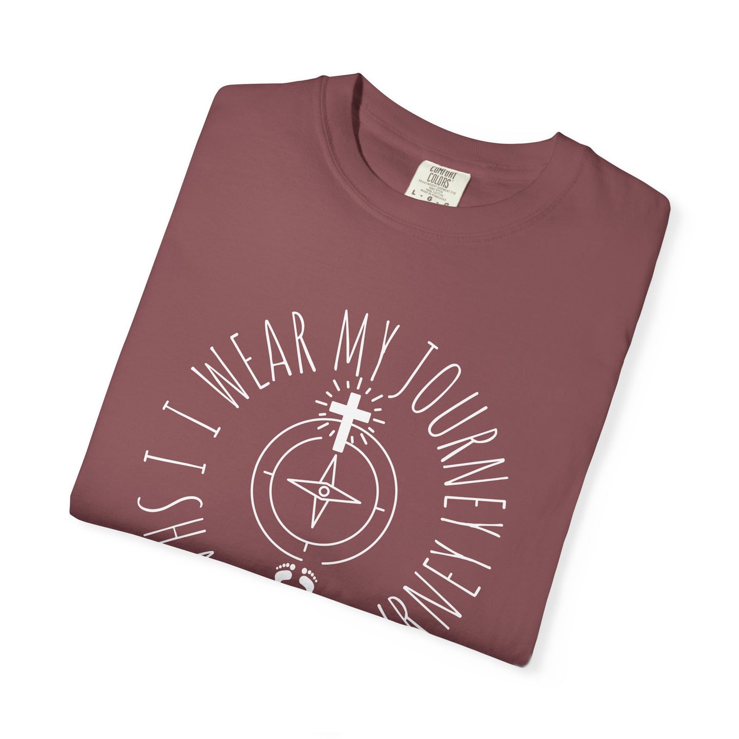 "Share My Journey" Unisex Tee – Purpose in Every Step