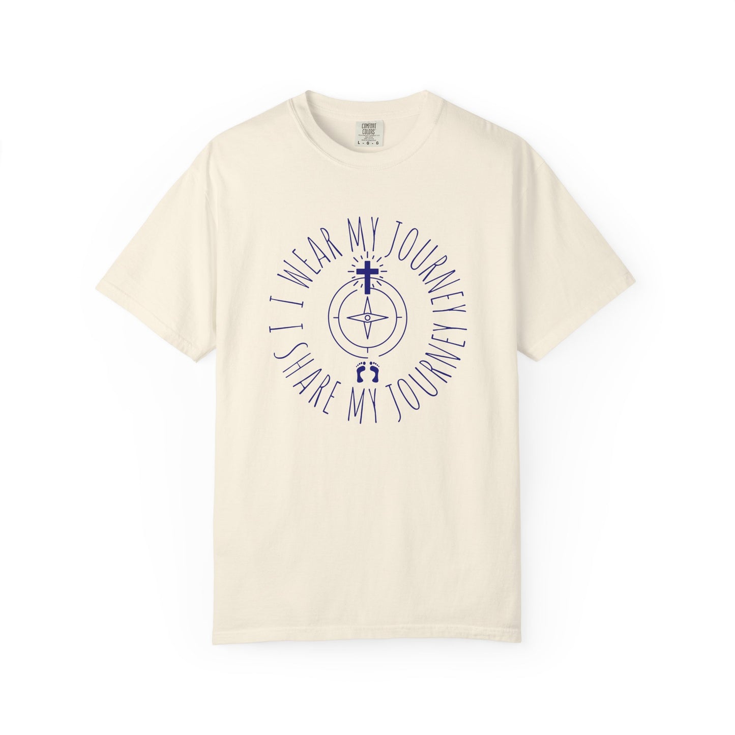 "Share My Journey" Unisex Tee – Purpose in Every Step