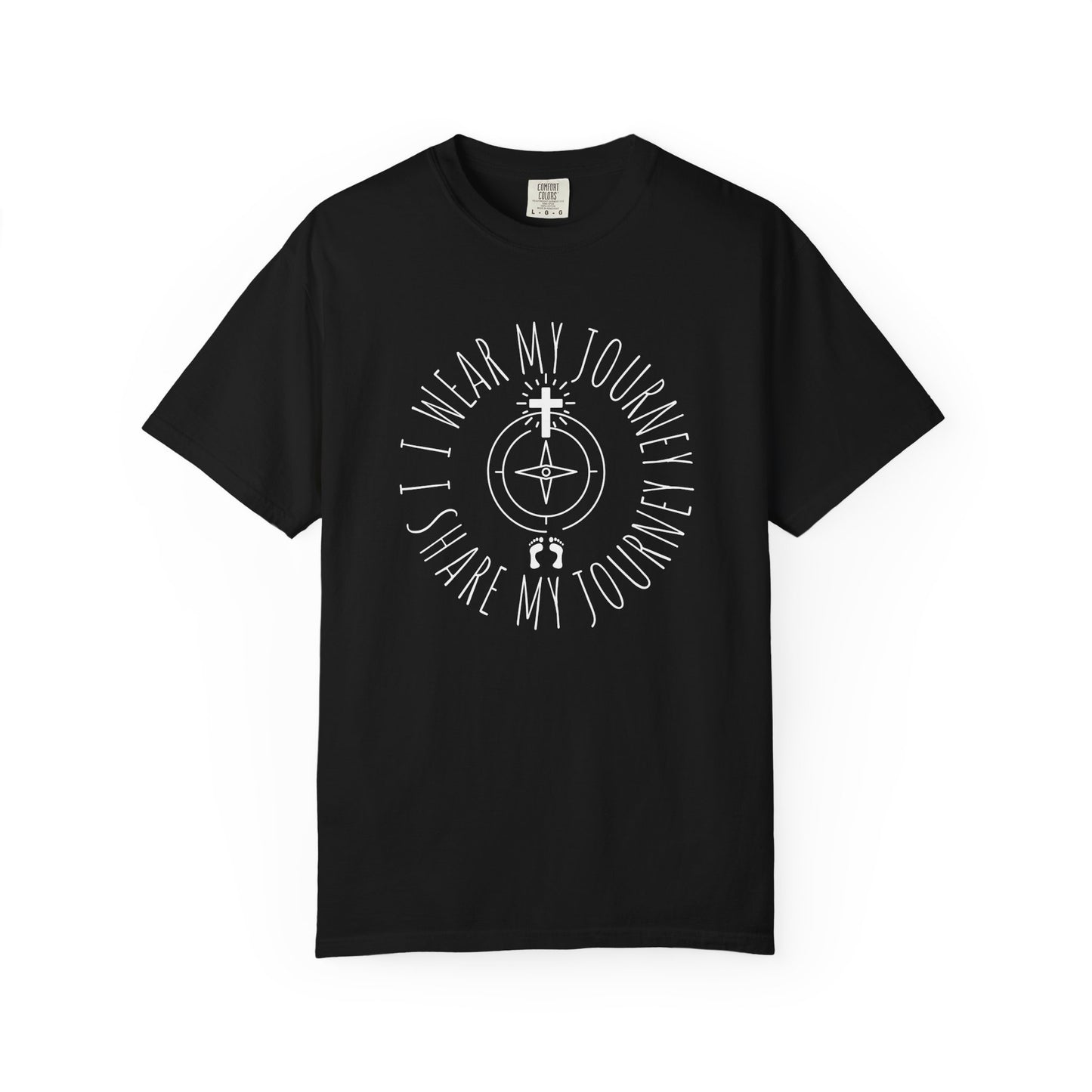 "Share My Journey" Unisex Tee – Purpose in Every Step