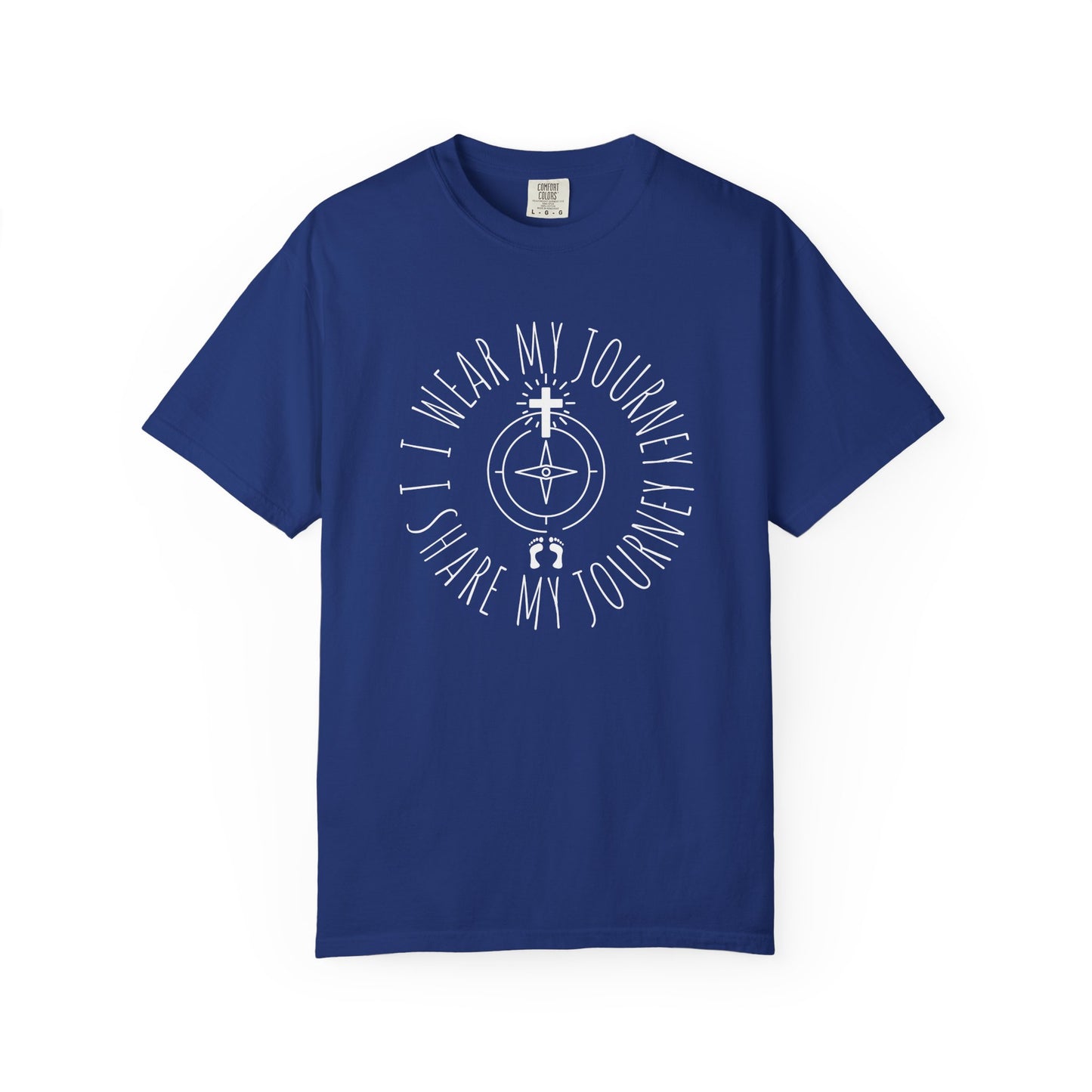"Share My Journey" Unisex Tee – Purpose in Every Step